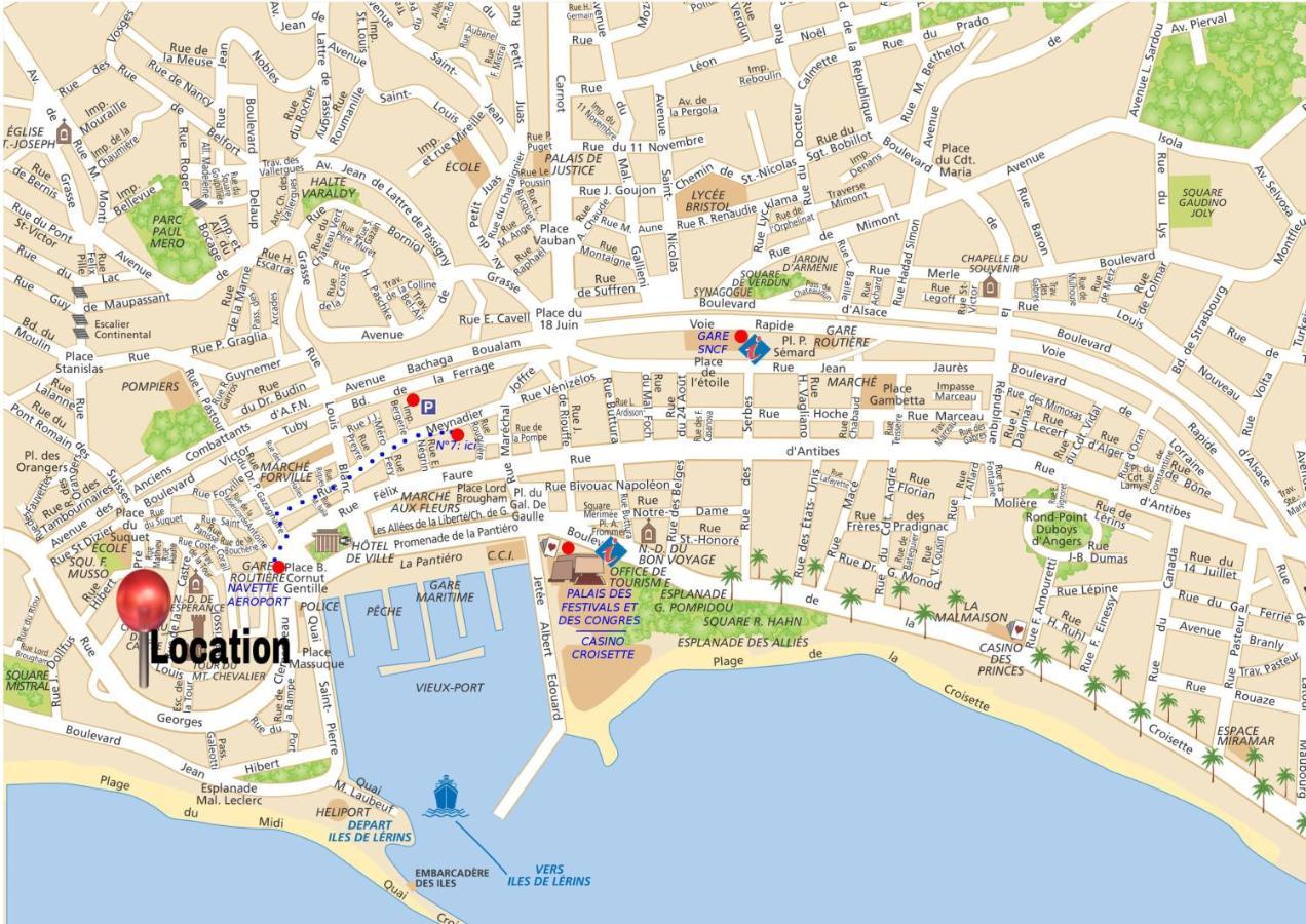 Maisonnette Studio Bas Suquet, Proche Plage Et Palais 戛纳 外观 照片
